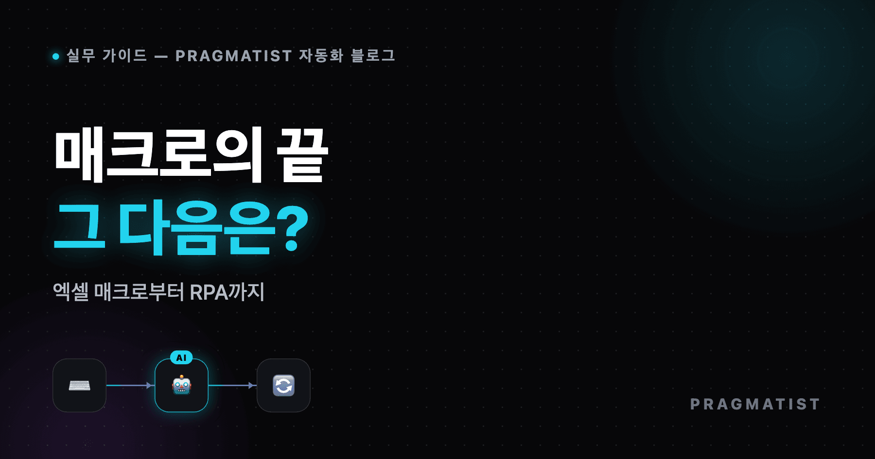 업무 자동화 매크로, 어디까지 될까 (엑셀·RPA)